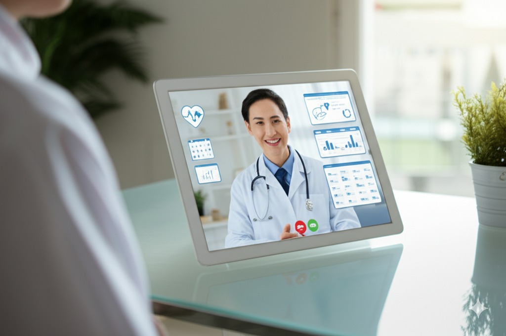 Virtual doctor consultation